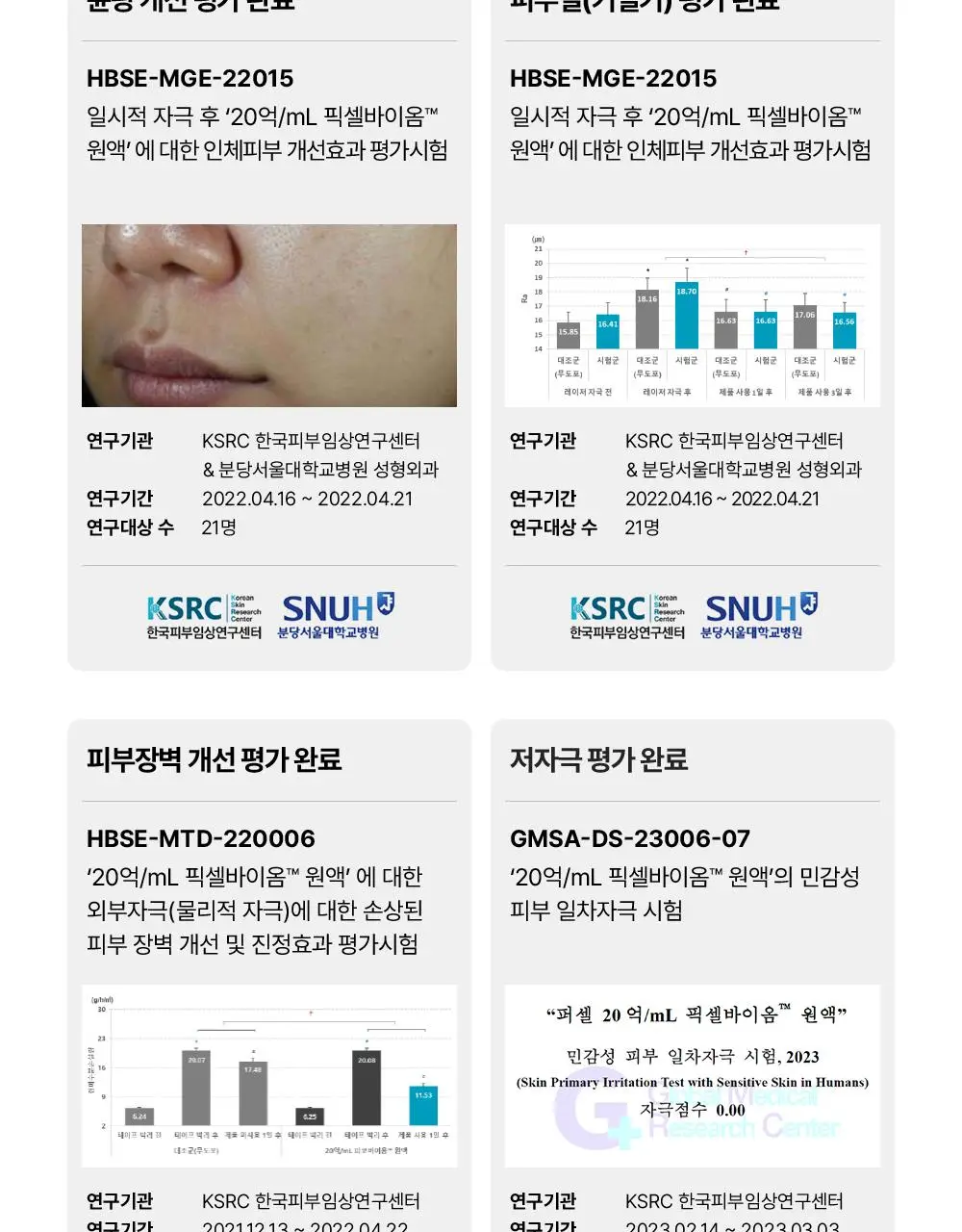 [대용량/장벽강화세럼] 퍼셀 20억/mL 픽셀바이옴 원액 55ml 상세페이지 36